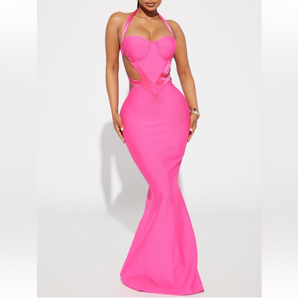 Bandage Maxi Dress